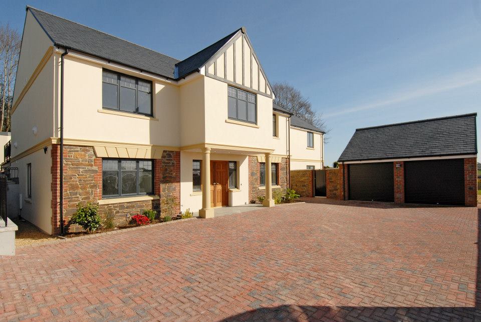 New build located in Ivybridge. Architectural design and planning by MHM Design Ltd.
