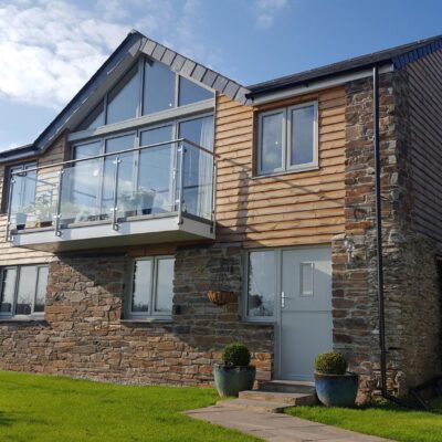 New build in Cornwall, by architectural designer MHM Design Ltd.