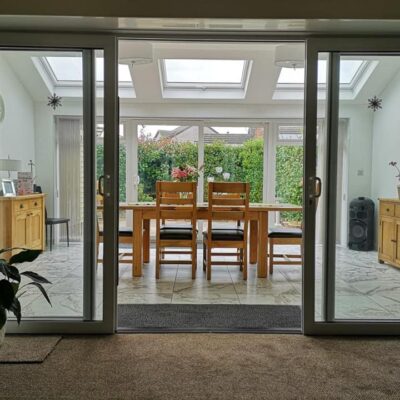 Beautifully designed living area within a newly built single storey extension.